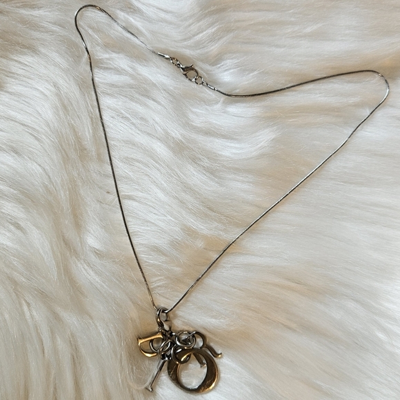 Dior 'Lady Dior' Silver Toned Charm (EUC) - Picture 8 of 8